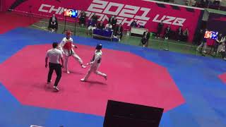 Nikita Rafalovich Uzb va Zokirov Botir Uzb Chip taekwondo Wtf