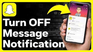 How To Turn Off Message Notifications On Snapchat