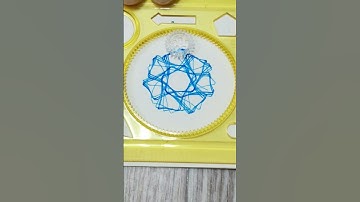 Spirograph art #Spirograph #shorts #spirographart