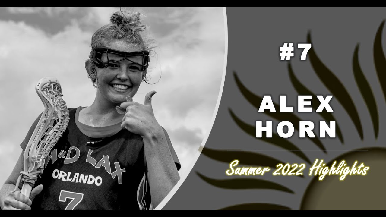 Alex Horn c/o 2024 Summer 2022 highlights - YouTube