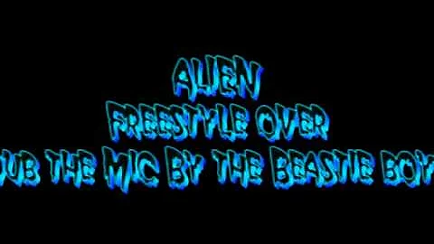 Freestyle Rap to Dub the mic instrumental