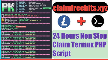 ClaimFreeBits Faucet Script via Termux | Educational Litecoin Claim Demo – Techi Hassan