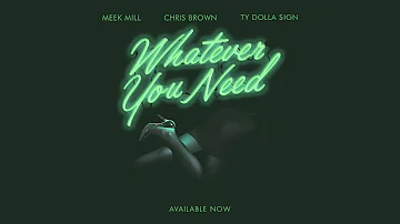 Meek Mill - Whatever You Need (feat. Chris Brown and Ty Dolla $ign) [OFFICIAL AUDIO]