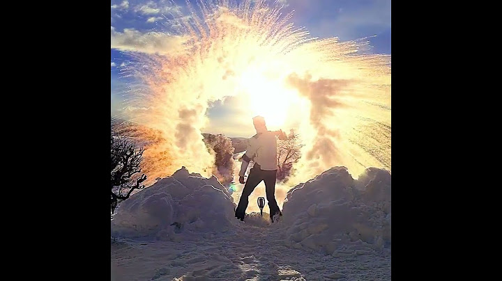 Mpemba Effect...just boiling water needed
