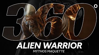 Alien Warrior Mythos Maquette by Sideshow Collectibles | 360°