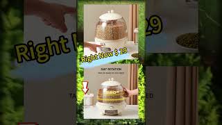 24h Ship: Innovative Insect-Proof Rice Storage Container #f #foryou #foryoupage