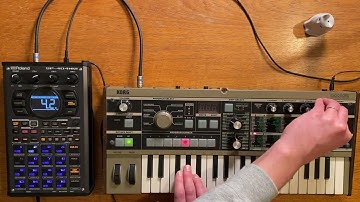 Dark Experimental Groove | SP404mkII + microKORG Live Jam