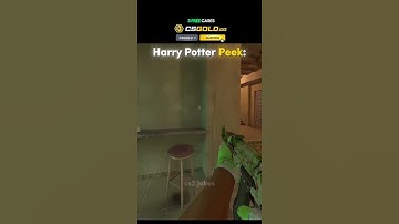 Harry Potter peek in Cs2 | #cs2 #csgo #shortsfeeds