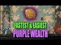 Fast purple wealth rune guide from sea bounties post horizontal express