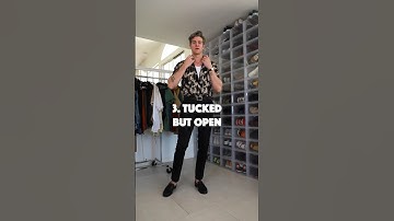 How to Layer a Tank Top & Button Up