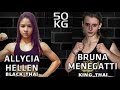 SUPER GIRLS - Allycia Hellen (Black Thai) X Bruna Menegatti (King Thai) - 50KG