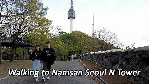 [4K Korea] I walked nonstop from Myeongdong Station to Namsan N Seoul Tower