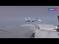 Российские ракетоносцы вместе с Су-27 проверили акваторию Чёрного моря
