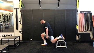 Matthew Ibrahim | DB Ecc Only RFE Split Squat w/ 8-Sec Eccentric