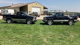 Twin OBS Z71 reg cab short beds