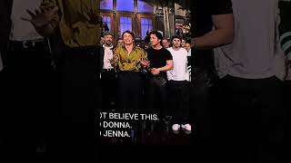 Connor Storrie SNL outro with Hudson Williams - Heated Rivalry