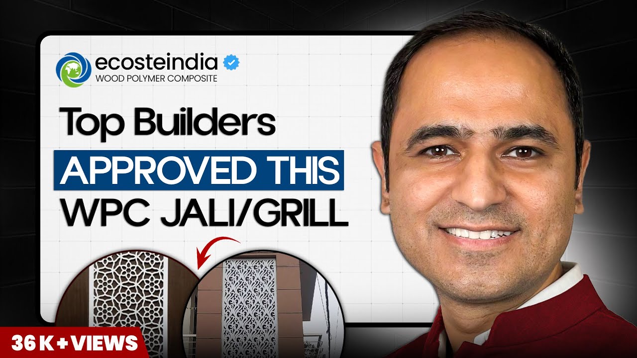 Why India's Top Builders Choose Ecoste WPC Jali & Grills | Ecoste