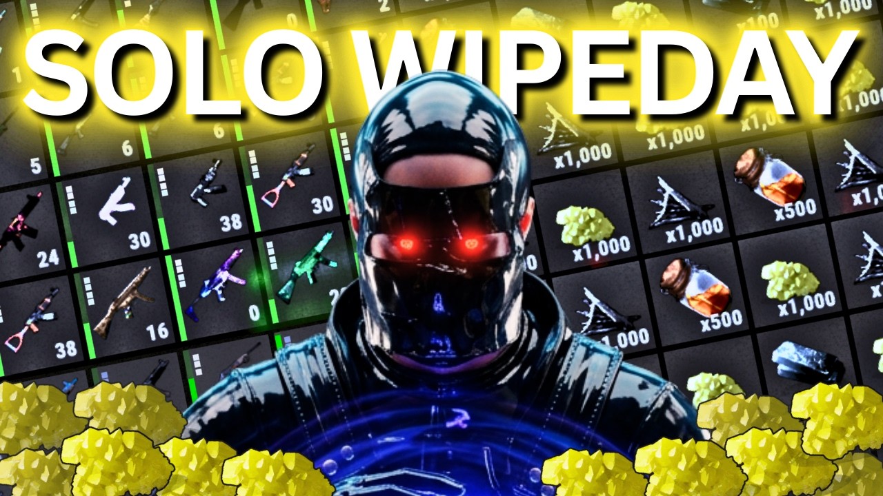 DOMINATING FORCEWIPE As A 7000 HOUR SOLO | Vanilla Rust - YouTube
