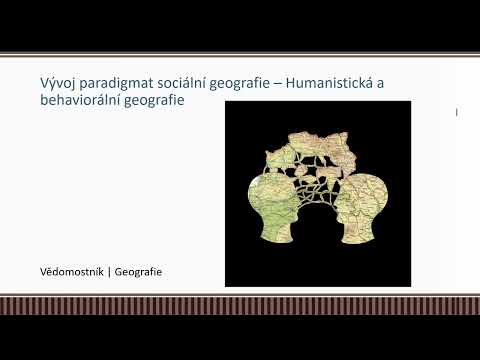 Video: Co zkoumá humánní geografie?