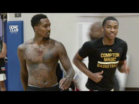 Brandon Jennings, Jaylen Hands, Julius Randle, Malcolm Brogdon, Pascal Siakam at Rico Hines UCLA Run