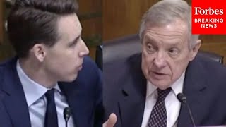 Josh Hawley Accuses Durbin Of Calling Republicans 'Anti-Muslim Racists' To His Face