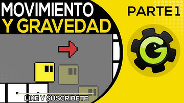 Como Hacer Un Juego De Plataformas En Game Maker 8.1 [1] - Movimiento Y Gravedad