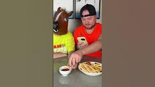 Twin Brother Bites Finger Thinking It's French Fries 😁