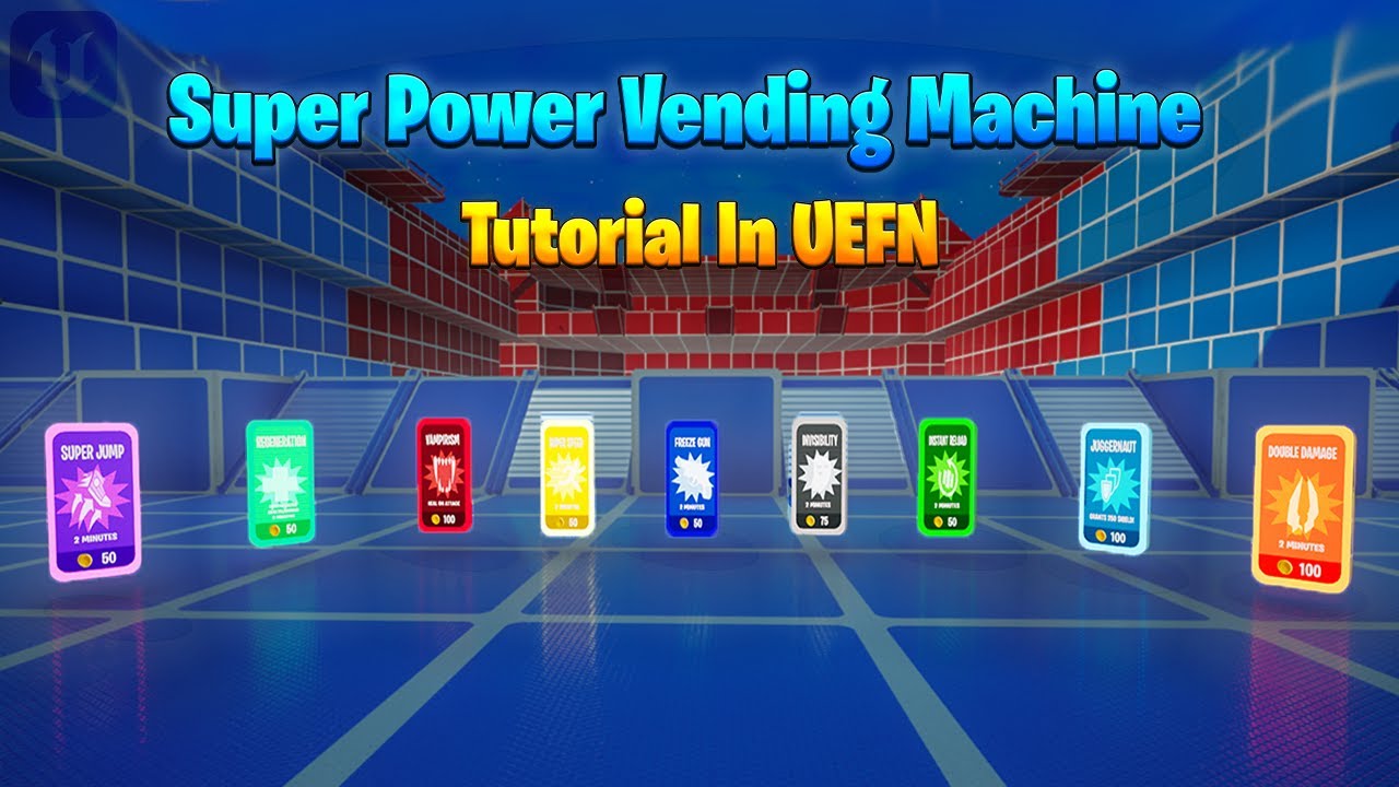 Vending Machine Tutorial How to Make a Super Powers Vending Machine in UEFN | Easy Tutorial ...