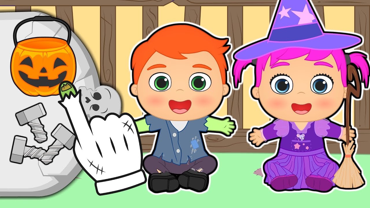 ???? BEBÉS de HALLOWEEN ???? Gameplay con disfraces de Halloween | Dibujos  animados para niños - YouTube