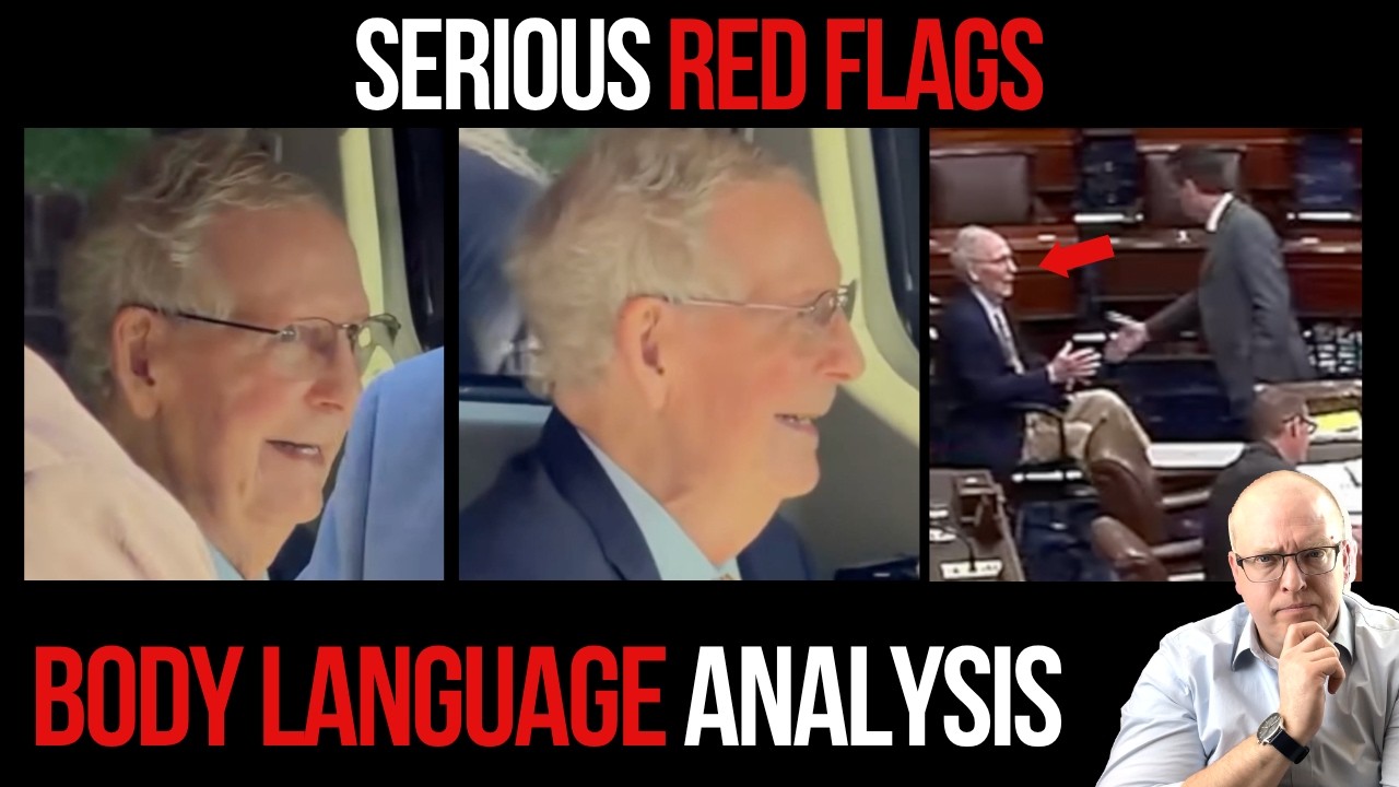 Mitch McConnell’s STRANGE Comeback Something Seems VERY Wrong: Body Language Analysis