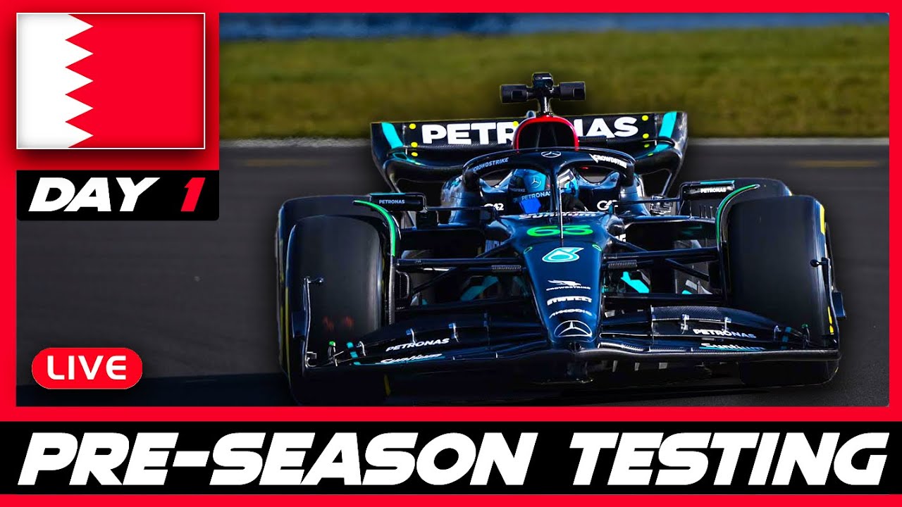 FORMULA 1 2023 PRE SEASON TESTING DAY 1 LIVE