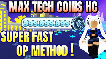 How To Get FAST MAX Tech Coins | Hardcore Mode ~ Pet Simulator X