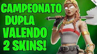 FORTNITE-  camp duplas valendo skin 800 saiba como participar sorteios 30 passes de batalha 3ª temp