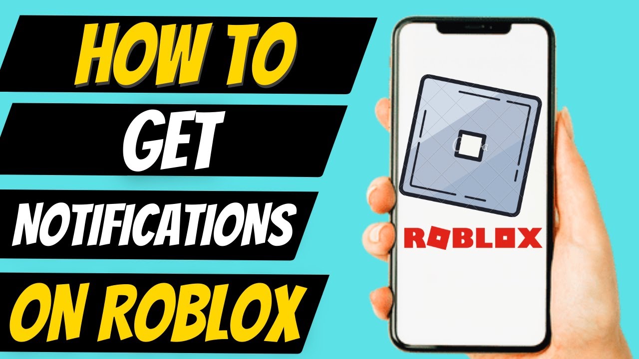 How To Get MESSAGE NOTIFICATIONS On Roblox YouTube