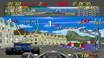 Super Monaco GP - Sega X Board Hardware - Link System - Machine ID 6 - Full Race