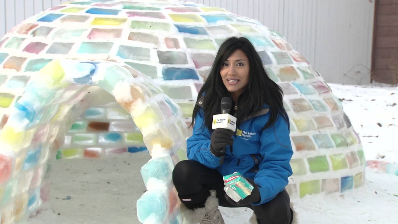 Edmonton Backyard Igloo YouTube