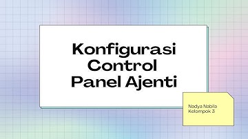 Konfigurasi Control Panel Ajenti