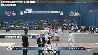 2019 449 T64 28 F E Individual Budapest HUN GP RED DIFFERT EST vs JUNG KOR