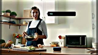 Toshiba smart microwave oven l Alexa microwave oven l voice control microwave oven#MicrowaveReview