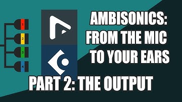 Ambisonics: From the Microphone to your Ears (Part 2: Nuendo - Cubase Pro)