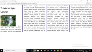 Famous CSS3 Lesson 31 Multiple Column Wealth