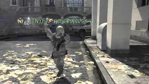 GeneralPsycosis - MW3 CROSS MAP THROWING KNIFE #2