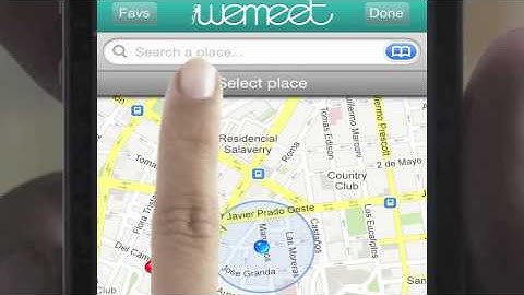 WEMEET APP TUTORIAL iPhone