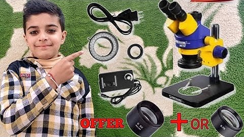 Mechanic MC75T Microscope Unboxing |Original Mechanic Microscope|2021 Review