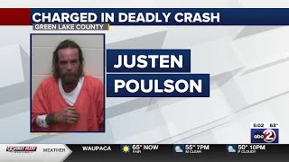 Driver charged after fatal crash between dump truck and pickup truck in Green Lake
