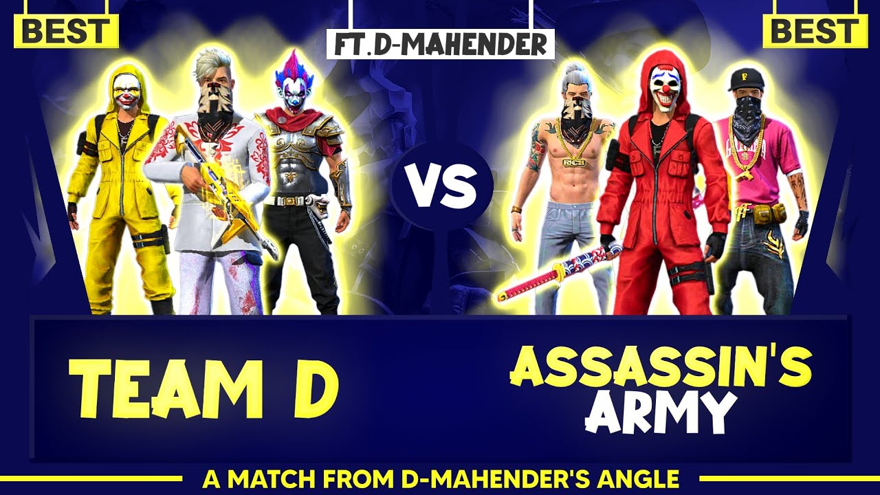 Team D Vs Assassins Army 🔥 | Battle of the bests🥵| Ft. D Mahender |