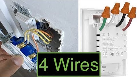 Install Smart Switch with 4 Wires