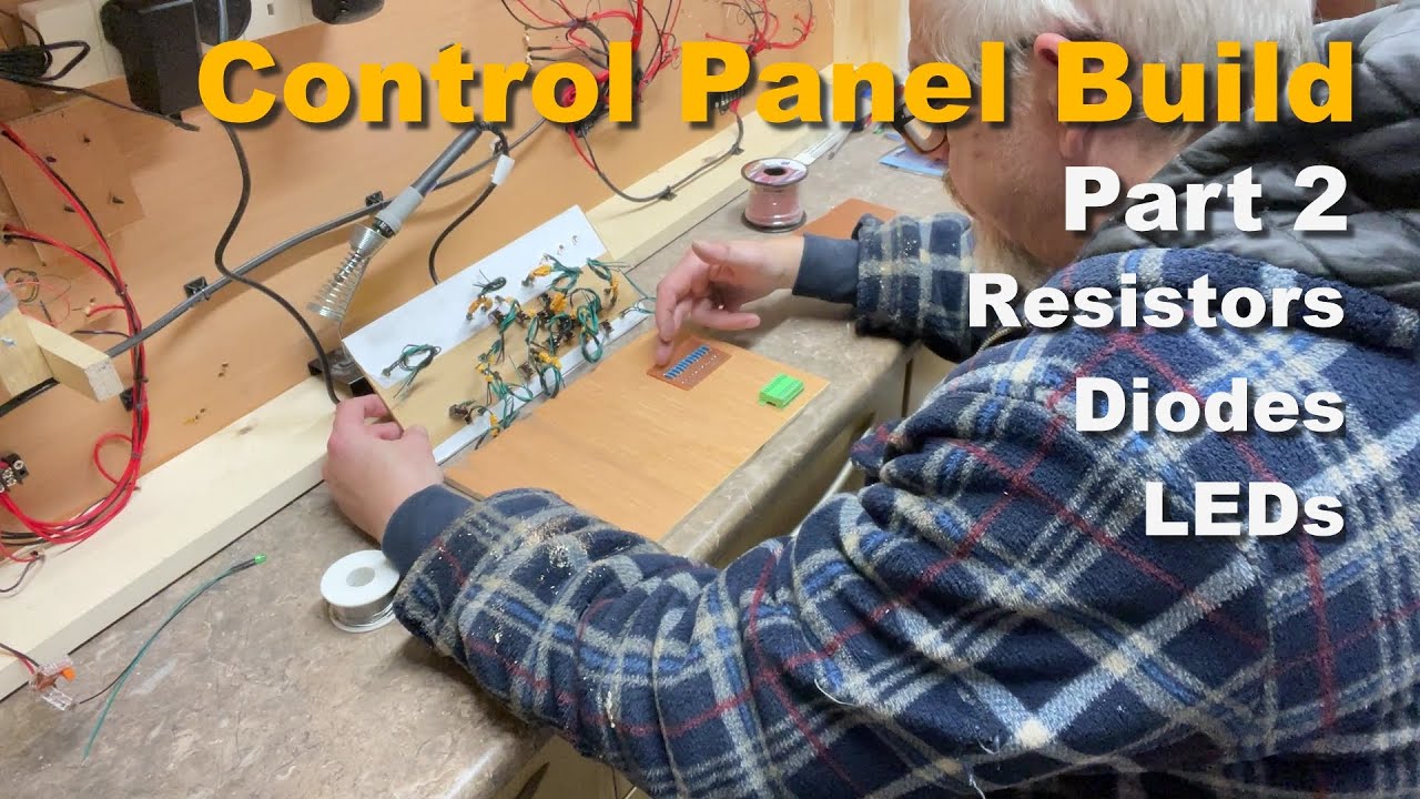 N Gauge Railway - Control Panel Build 2