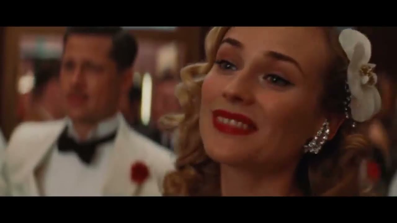 Christoph Waltz,Brad Pitt,Diane Kruger,Eli Roth, in Inglourious