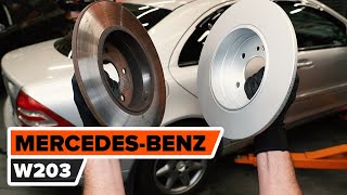 Montera Renoveringssats Bromsok MERCEDES-BENZ C-CLASS (W203): gratis video